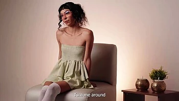 Tiny Cindy Luna's First Rough Anal with Huge BWC