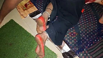 Hairy Indian Aunty Shakes Ass in Bodystocking - Desi Roleplay