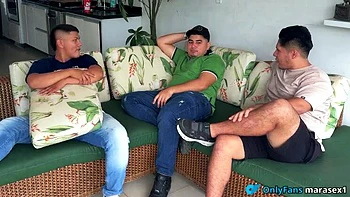 Slutty MILF MaRaSexx & MeGanSxx Creampie POV Visit Turns Wild