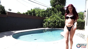 Tori fucks hardcore anal bareback as hot transgirl