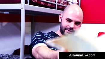 Julia Ann Live with Huge Fake Tits and Big Ass