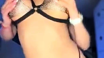 Sexy Brunette Solo Fingering Her Ass