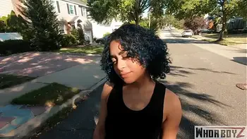 Picking up a Big booty Latina making her eat my ass