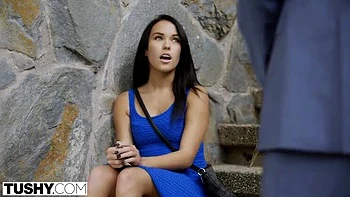 Megan Rain Gets Anal Fucked by Neighbor - Big Cock in Her Ass