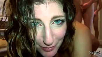 Blonde Cougar Gina & Sabrina Deep's Anal Creampie Gangbang