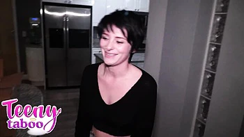 Horny Neighbor Fucks Petite Pixie Cut