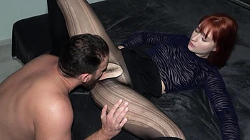 Redhead Dolly Dyson Gets Pussy Eaten and Filled by Mr. Big Fat Dick