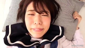 Asian Amateur Gets Assfucked Doggystyle on Bus