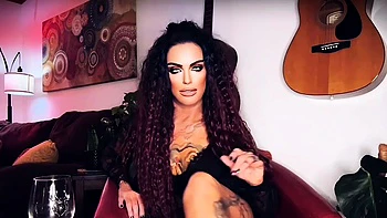 Redhead Milf Masturbates in Lingerie with Toys