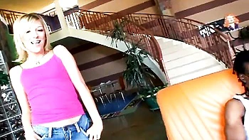 Alexa Lynn’s Interracial Masturbation & Facial Blowjob