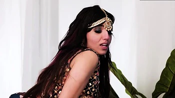 Hot Indian lesbians licking and fingering orgasms