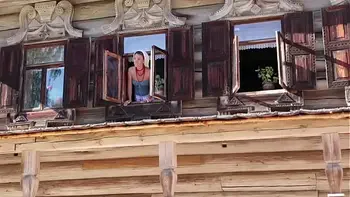 Naked in the village