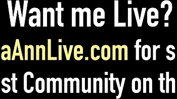 Julia Ann's Big Fake Tits Masturbation