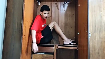 Stepson Caught Watching Hot Step-Mom, Gets Fucked Anal