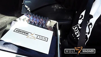 Jessii Van Riva's deep-throat German fuck date