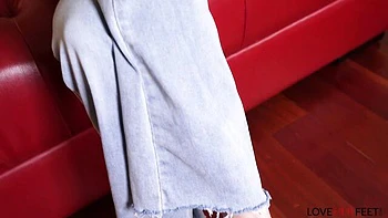 Christina’s Foot Worship and Filthy Foot Fuck