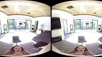 VR Blowjob and Doggy Cowgirl Fucking