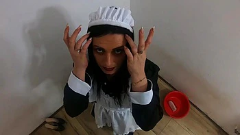 Nympho Maid Sucks Cock and Fucks Hardcore Doggy Ep 260