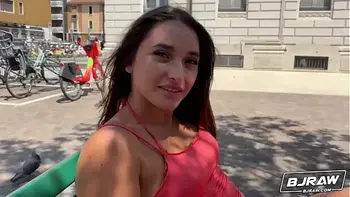 BJRAW Sara Diamante's Italian blowjob