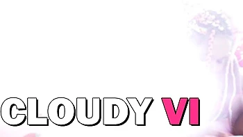 Trans girl Cloudy Vi solo masturbates with dildo and anal toy