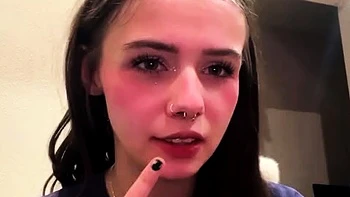 Teen Amateur Smoking and Talking Softcore Solo