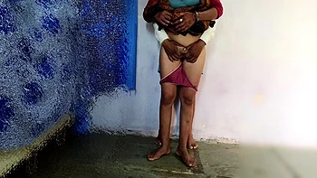 Indian Couple's Homemade Pearl Ass Fuck