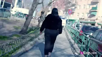 Big titted and assed MILF enjoys a PUBLIC EXHIBITIONS and then gets fucked at home!