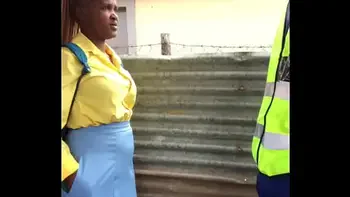 Fly By Night Guard Protects Student In Exchange For A Quickie Cumshot (Full Video On XVideo Red)