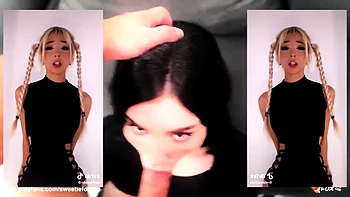 Brunette Babe Gets Hardcore Facial