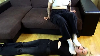 Dirty Socks Smell Drives Foot Fetish Fuck