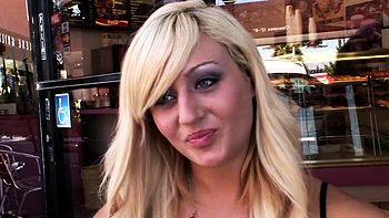 18yo Blonde Danielle Kahn Sucks Big Cocks POV