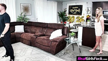 Blonde Petite Chloe Rose Gets Fucked Behind the Scenes