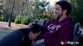 Mommy's on a QUEST FOR ROOKIES! Public blowjobs and dirty sex