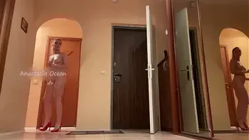 I met the delivery guy naked.