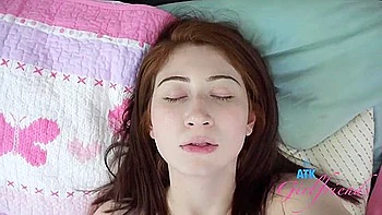 Redhead Teen Nurse Ava Davis Sucks & Gets Footjob