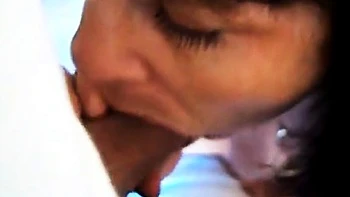 French Mature Babe Gives Amateur Blowjob POV