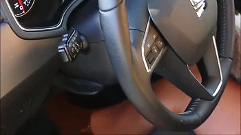 Pedal Pumping Outdoor Flashing & Finger Fucking