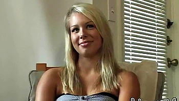 Kissing lesbians do a POV striptease for the camera