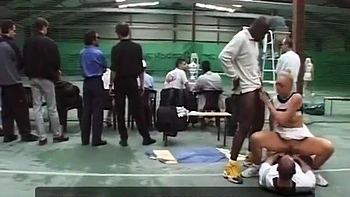 French Tennis Babe Double Ir Fucked In Threesome - Tony Carrera