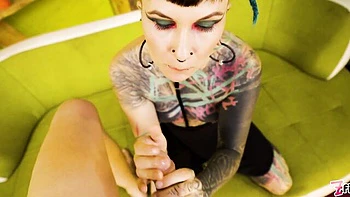 Stunner Anuskatzz at alternative scene