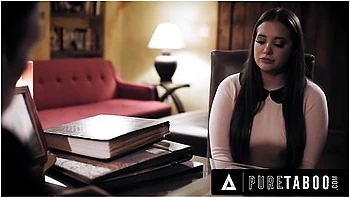 Creepy Priest Convinces Sinful Bride-to-be Gia Paige To Submit In Exchange For Absolution