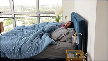 Caught My Hot Goth Step Sis Masturbating In My Bed - Cum On Tits - Indica Marie & Lev Lieben