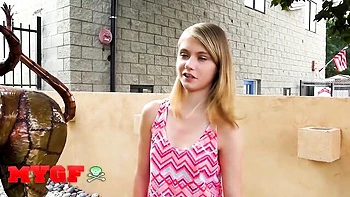 Fine-looking Hannah Hays at missionary clip