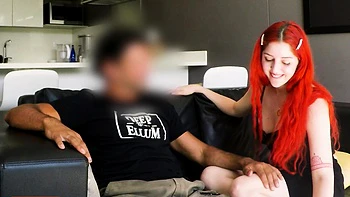 Big Booty Latina Redhead Pussy Stretched