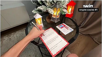 Even The Naughtiest Boy Got A New Years Gift - Happy New Year