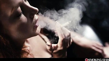 Superb Steve Q and Cherry Candle at smoking blowjob dirt