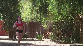 Manuel Ferrara and Kissa Sins enjoy passionate outdoor sex