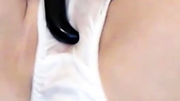 Amateur Squirts in Panties on Webcam