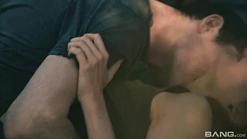 Outdoor oral sex with a very hot and slender redhead Nina Sever