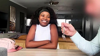 Big Tits Ebony Teen PUSSY RAILED ROUGH